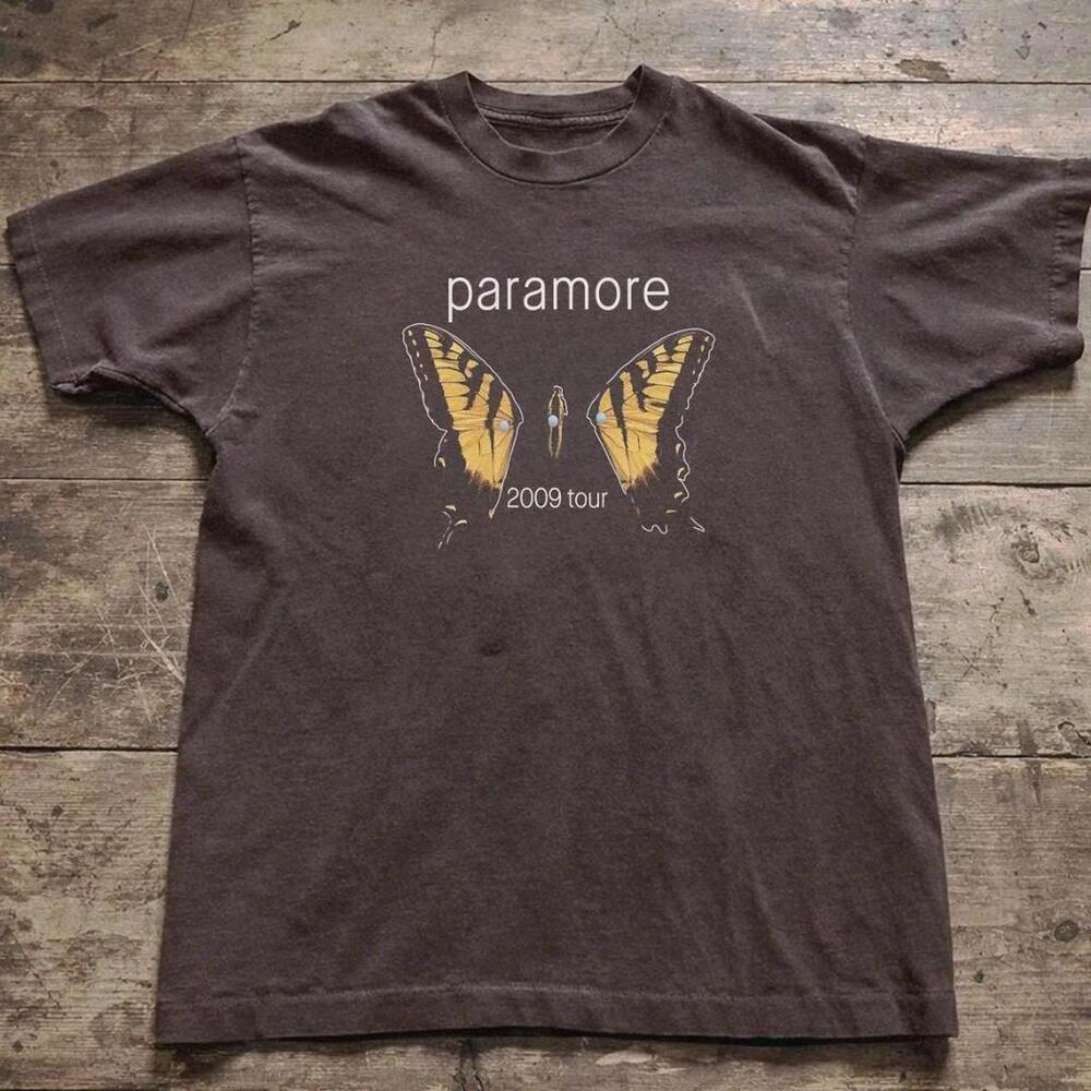 Brown Paramore 2009 Tour Tee